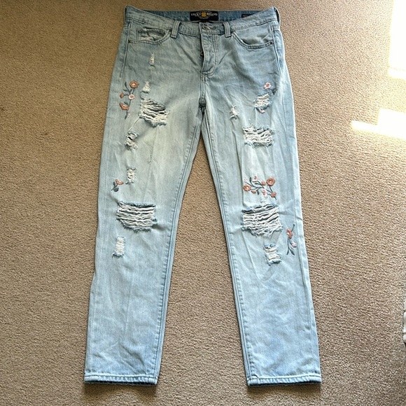 Lucky Brand Denim - Lucky brand, sienna slim boyfriend floral jeans